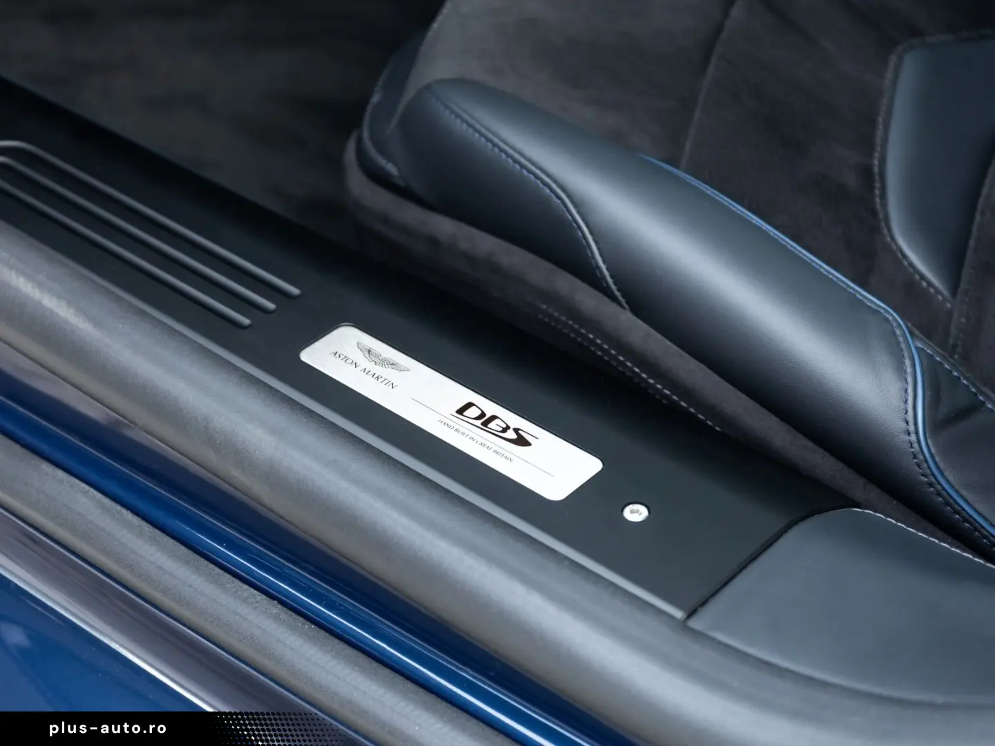 ASTON MARTIN DBS Coupe - Q Seychelles Blue - Alcantara Black