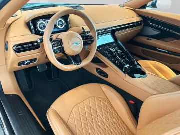 ASTON MARTIN DB12 Minotaur Green Oxford Tan Bowers & Wilkins