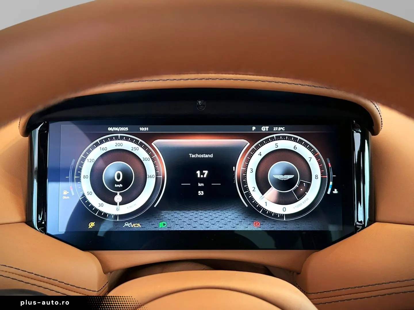 ASTON MARTIN DB12 Minotaur Green Oxford Tan Bowers & Wilkins