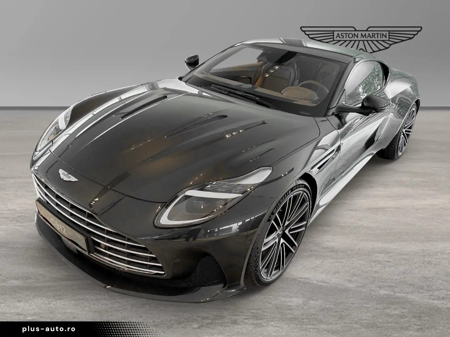 ASTON MARTIN DB12 Minotaur Green Oxford Tan Bowers & Wilkins