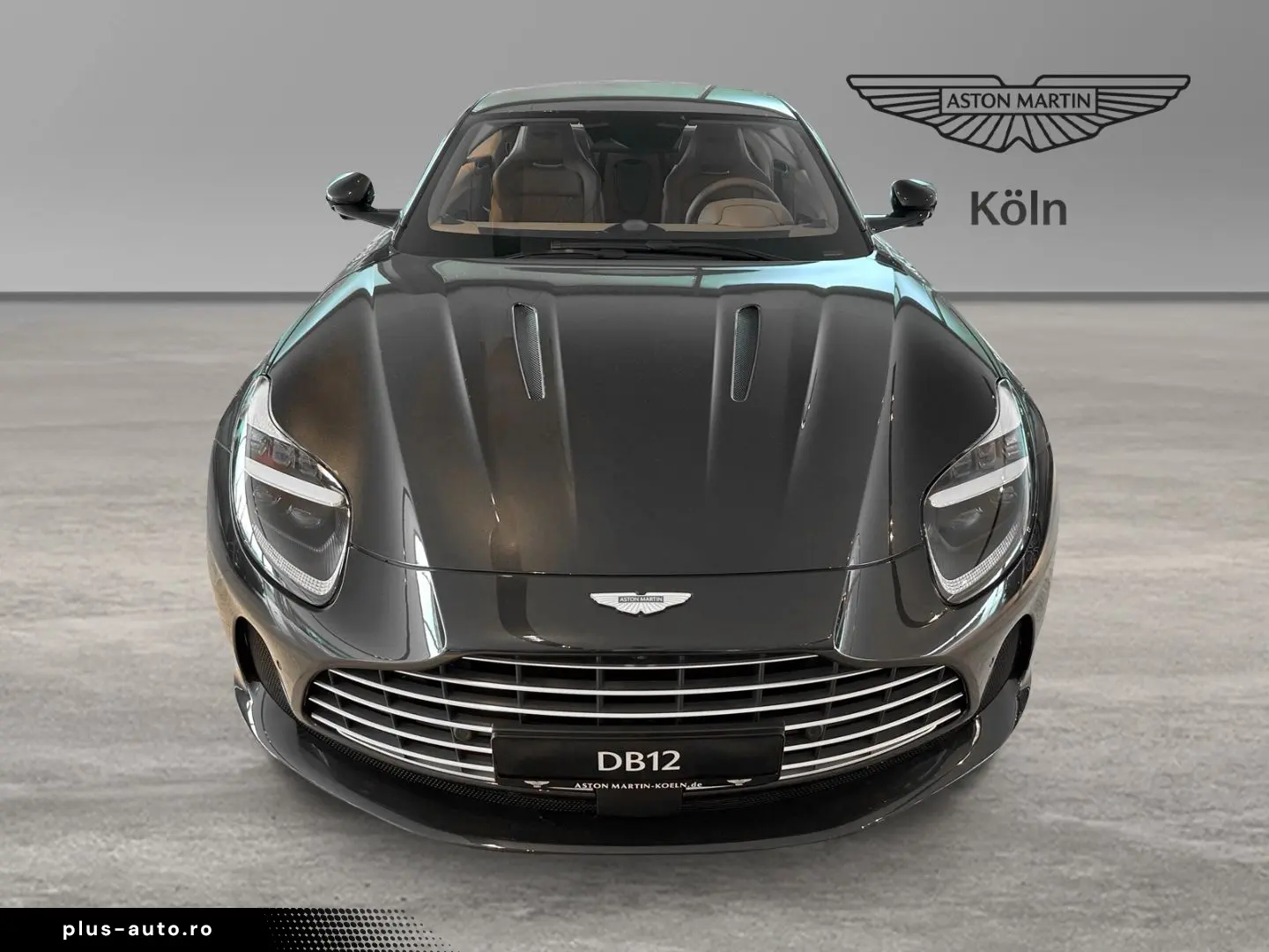 ASTON MARTIN DB12 Minotaur Green Oxford Tan Bowers & Wilkins