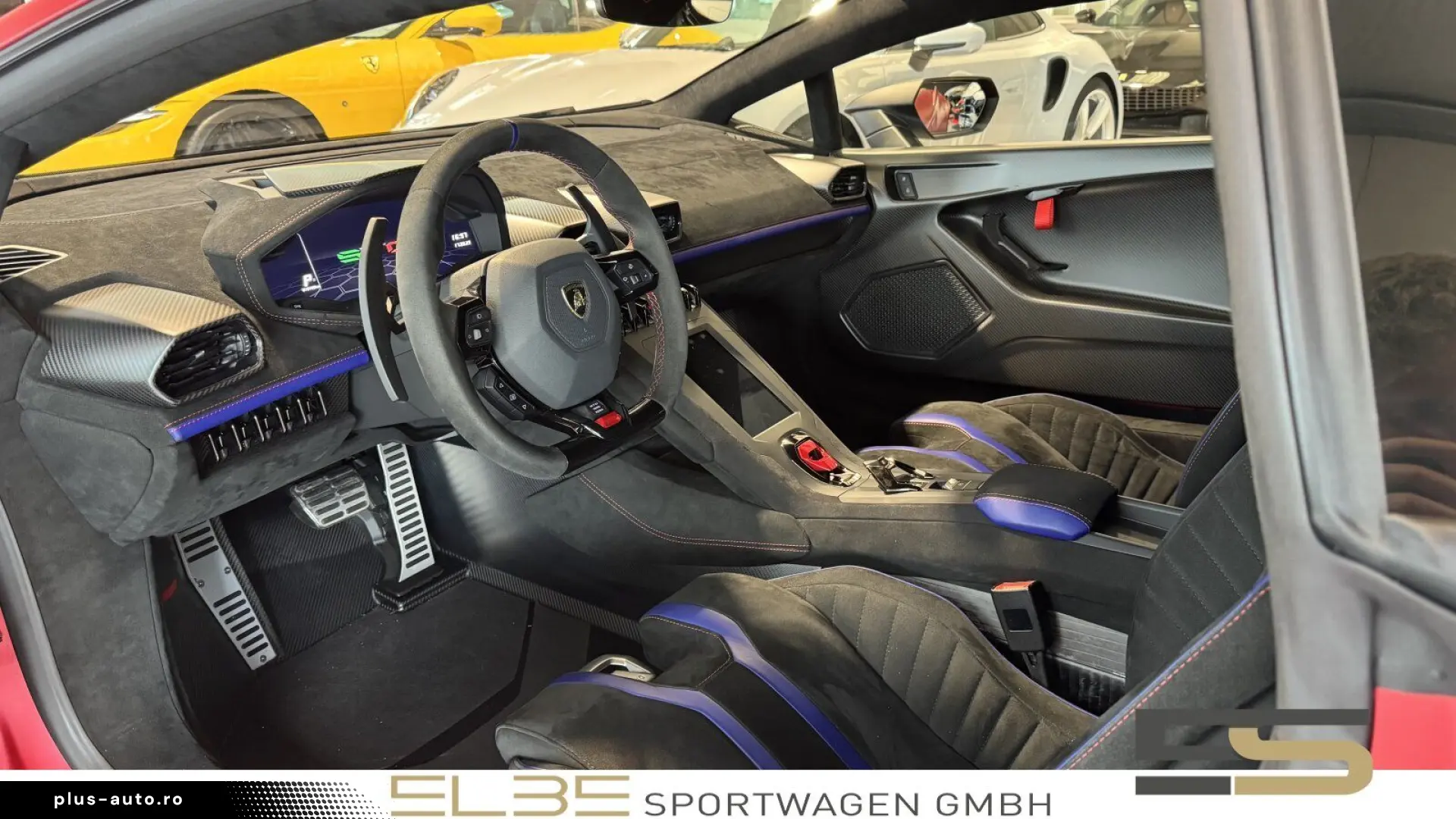 LAMBORGHINI Huracán STO FULL CARBON CAMERA LIFTING ALCANTARA