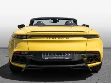 ASTON MARTIN DBS Volante Frosted Glass Yellow Carbon