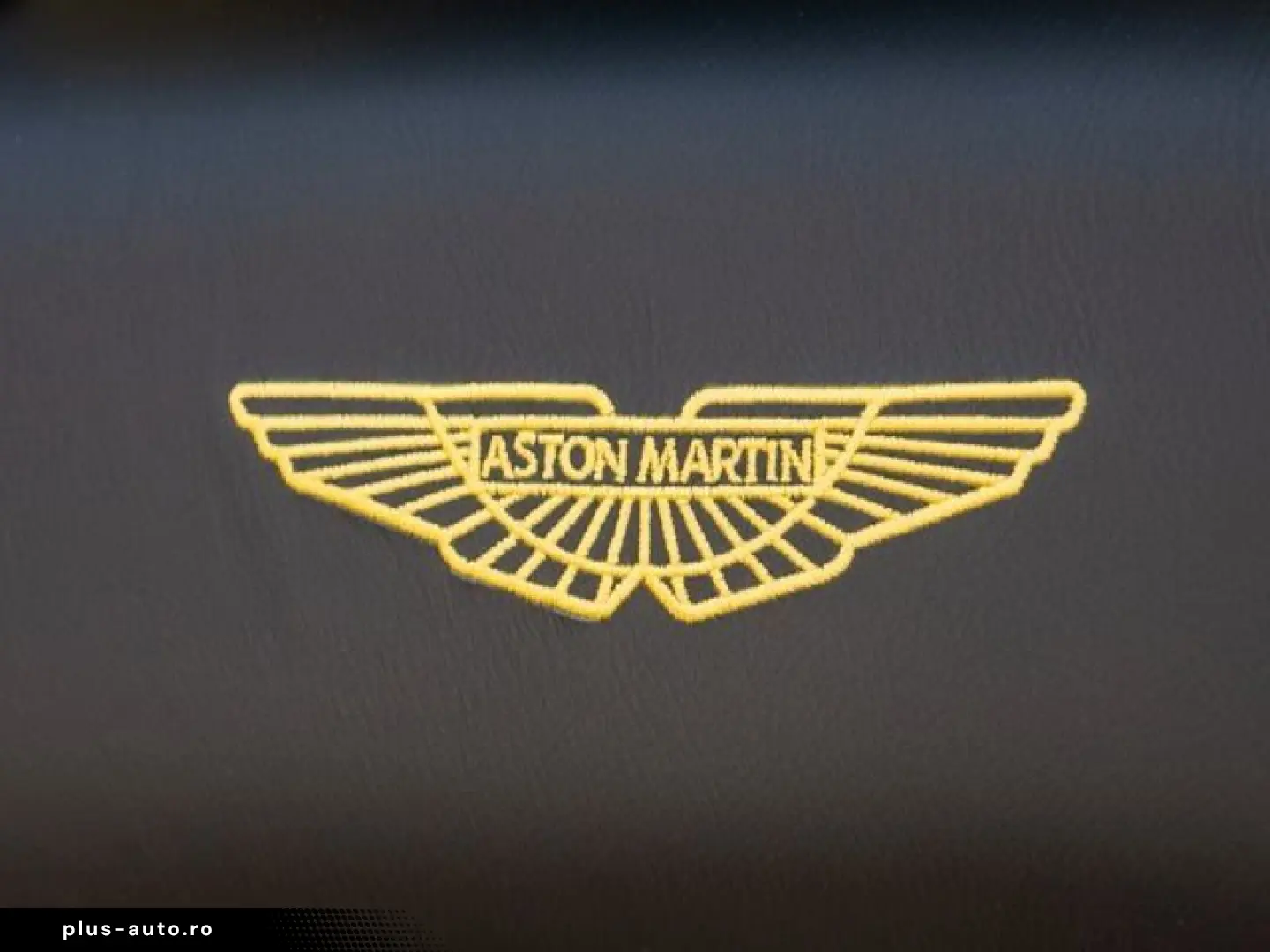 ASTON MARTIN DBS Volante Frosted Glass Yellow Carbon