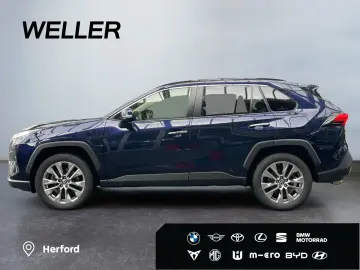 TOYOTA RAV 4 2.5 4x2 Hybrid Lounge  Leder 360  JBL 4xSH