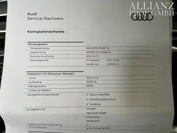 AUDI A8 60 TFSIe Quattro HUD ACC 360  4-Zonen CarPlay