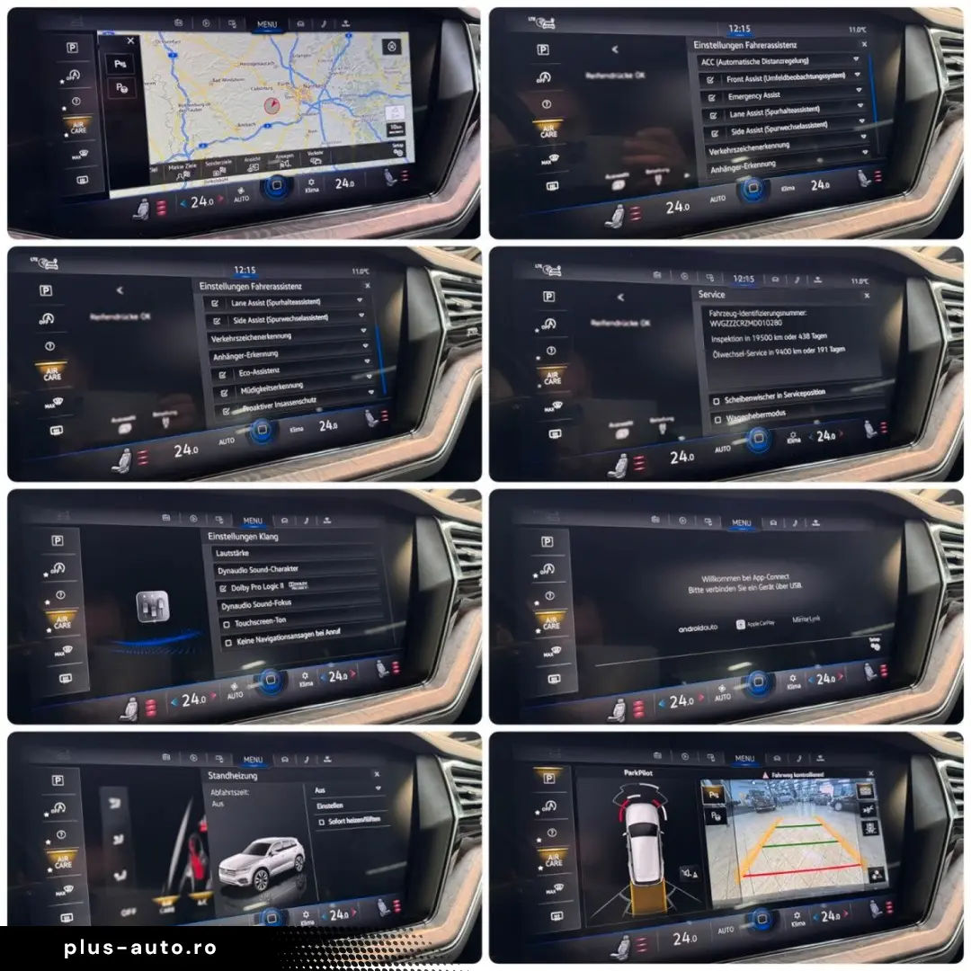 VW Touareg 4M R LINE DYN VIR AHK MTRX BLACK STHZ