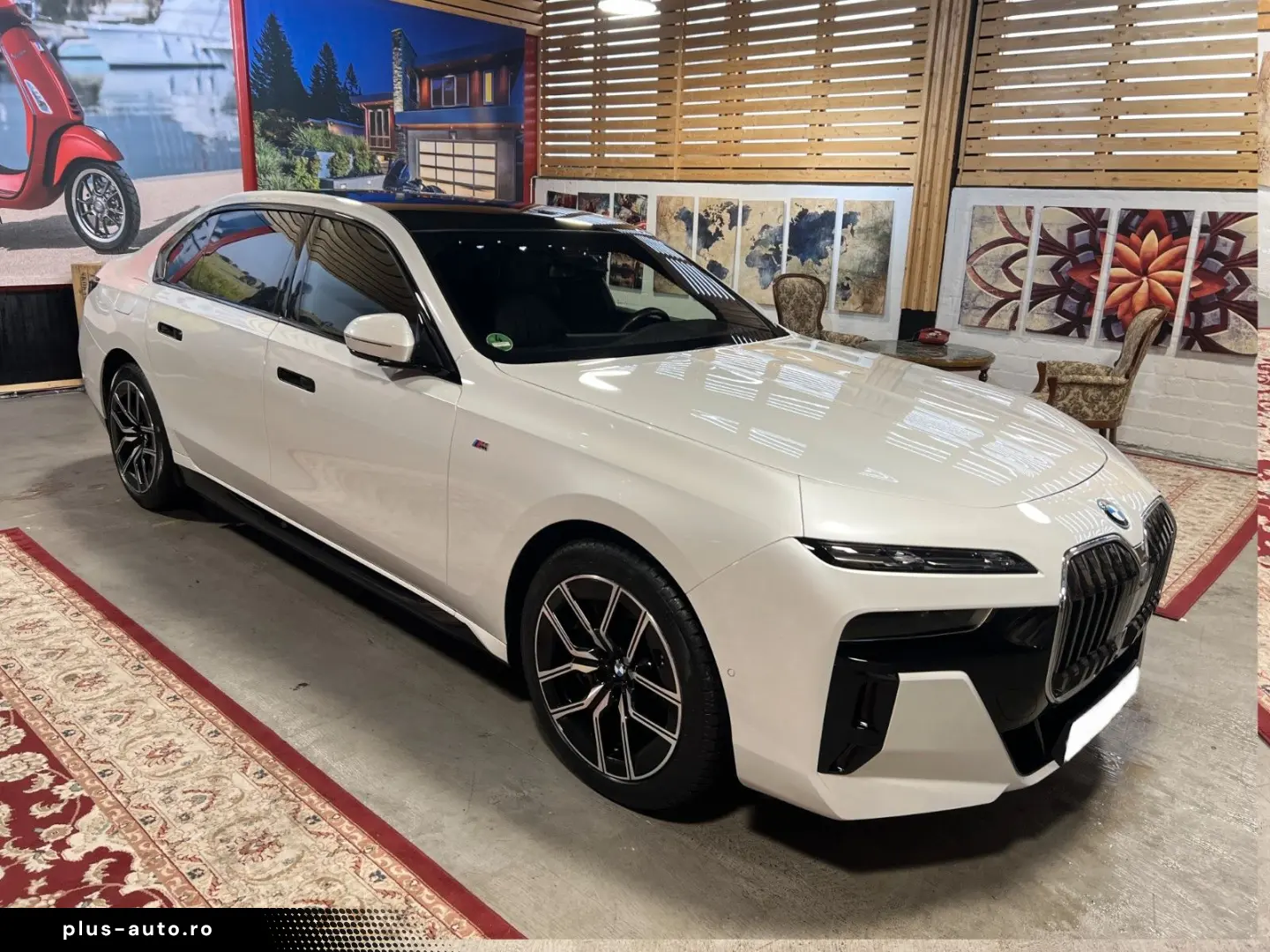 BMW 750 e xDrive M-Sport  Kristall  Leder  HUD  Pano