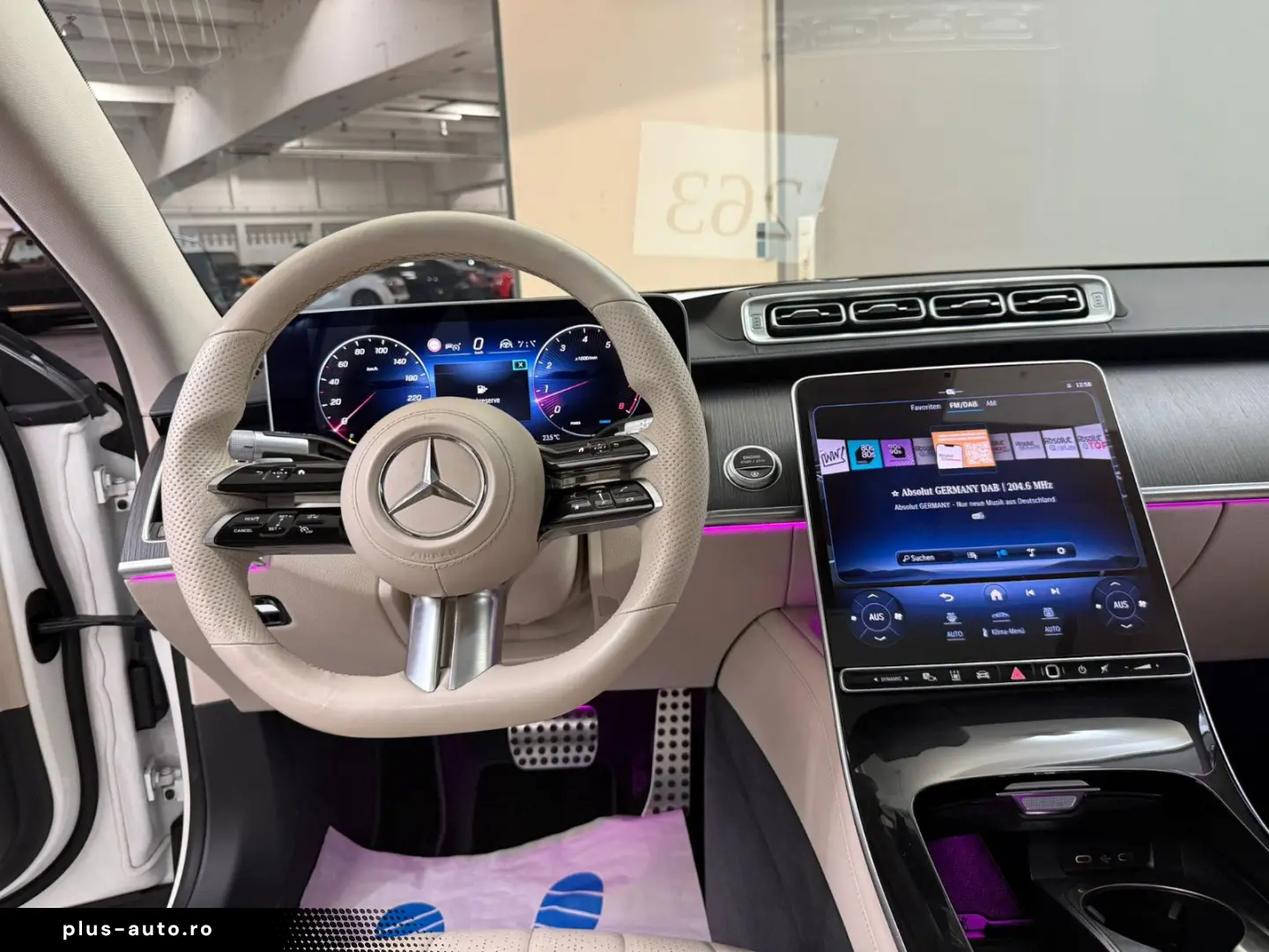 MERCEDES-BENZ S 500 4M L AMG-LINE DESIGNO SITZKLI BURME PANO