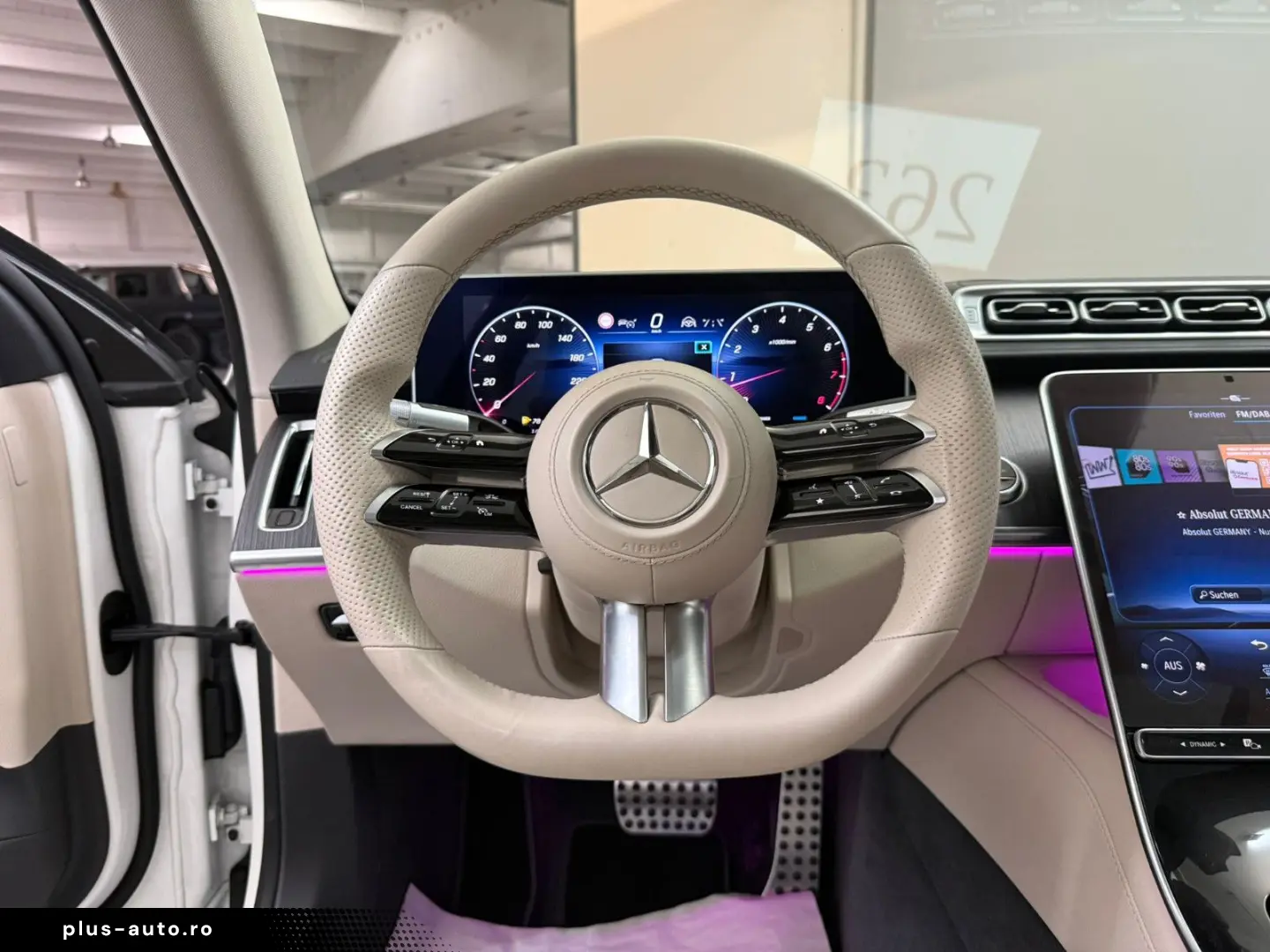 MERCEDES-BENZ S 500 4M L AMG-LINE DESIGNO SITZKLI BURME PANO