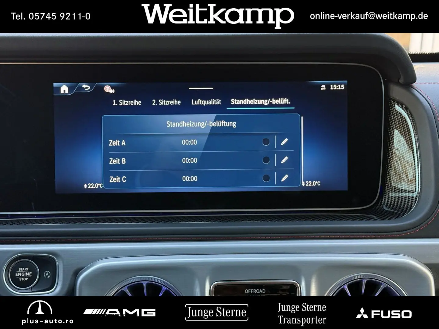 MERCEDES-BENZ AMG G 63 A22 SUPERIOR Carbon Mopf Standheizung