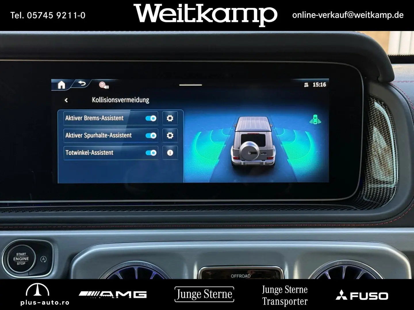 MERCEDES-BENZ AMG G 63 A22 SUPERIOR Carbon Mopf Standheizung