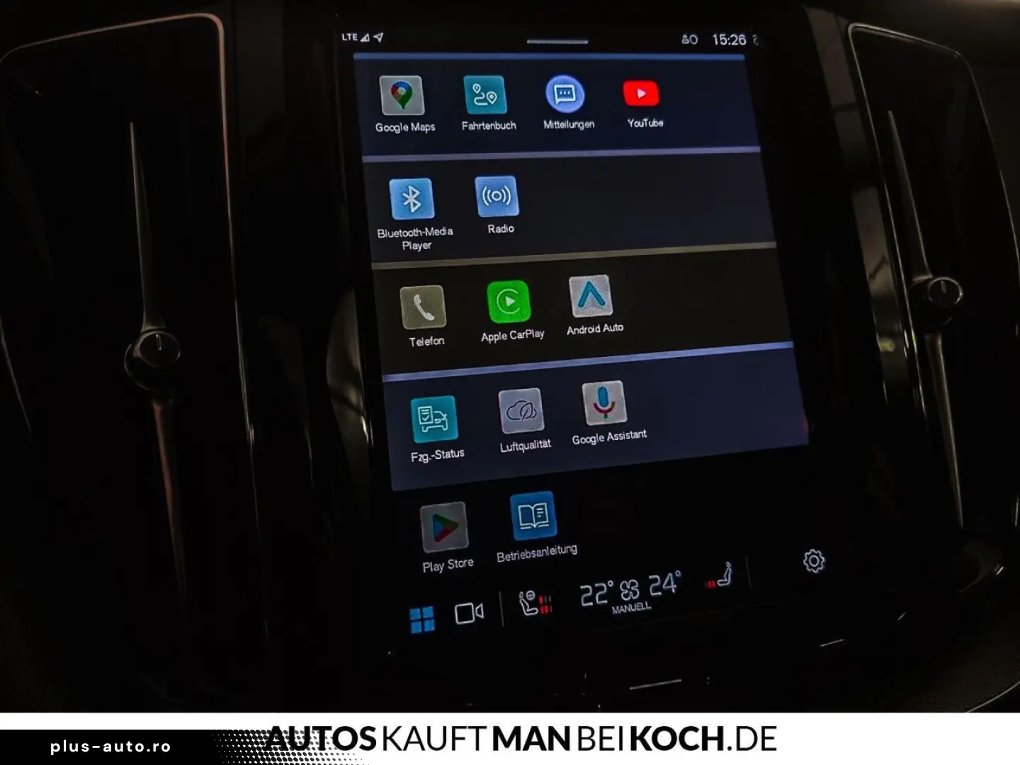 VOLVO XC60 B4 Plus Dark AHK 4SHz LHz eSitze MEM GOOGLE