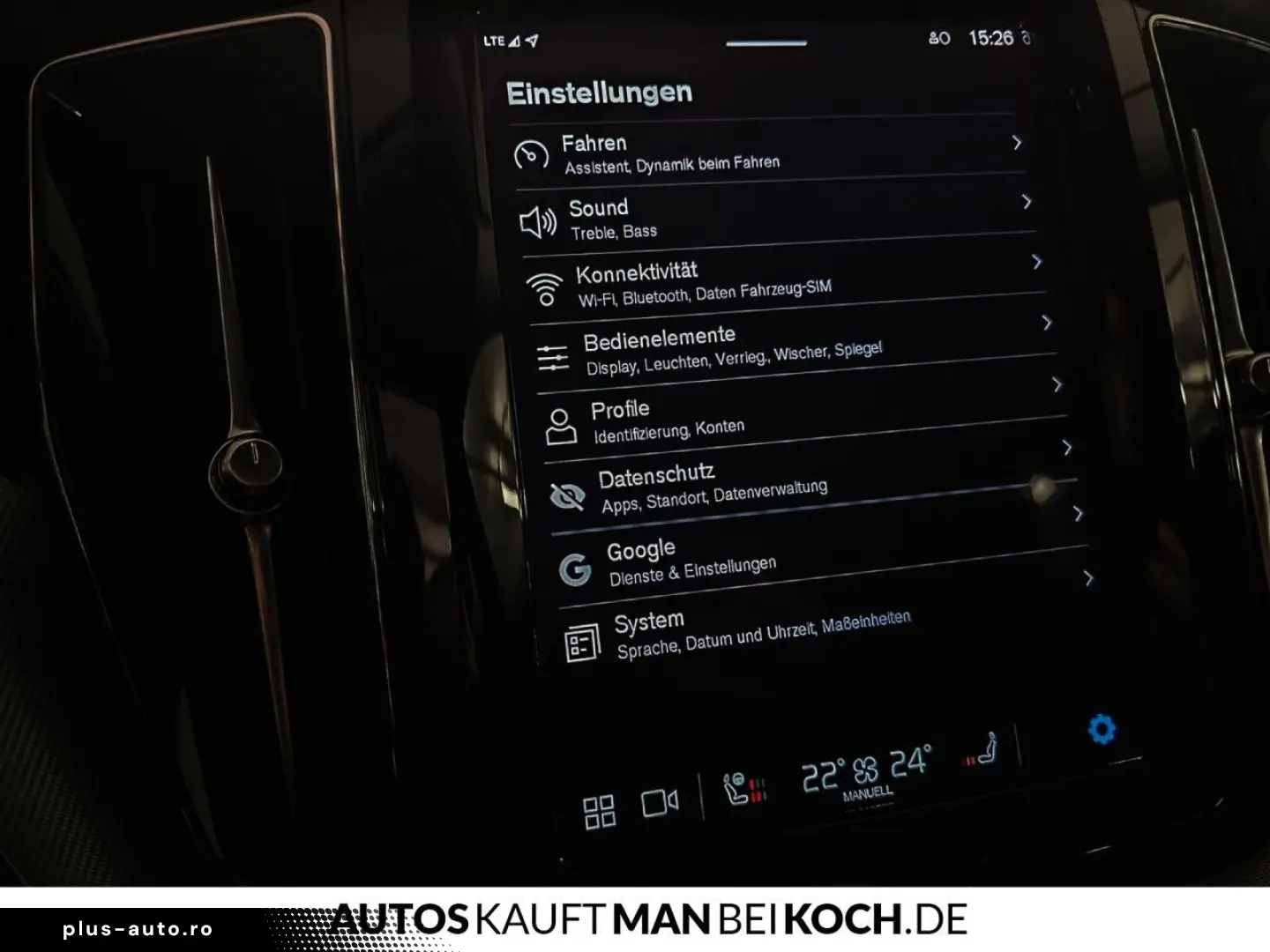 VOLVO XC60 B4 Plus Dark AHK 4SHz LHz eSitze MEM GOOGLE