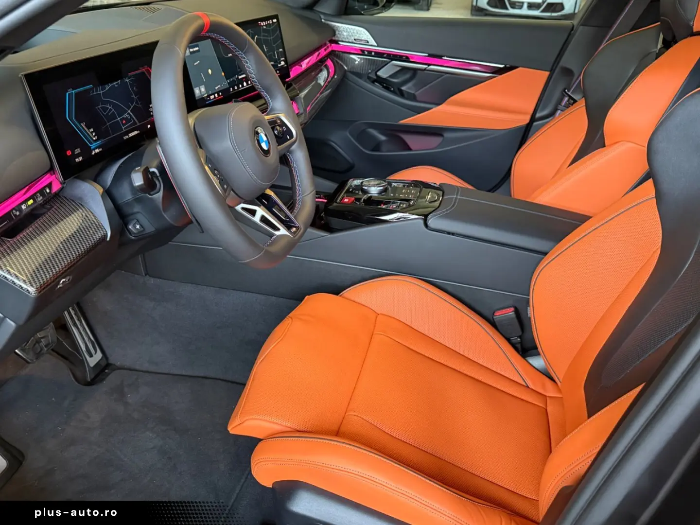 BMW M5 Lim Ultimate Frozen Keramik Merino Orange AHK