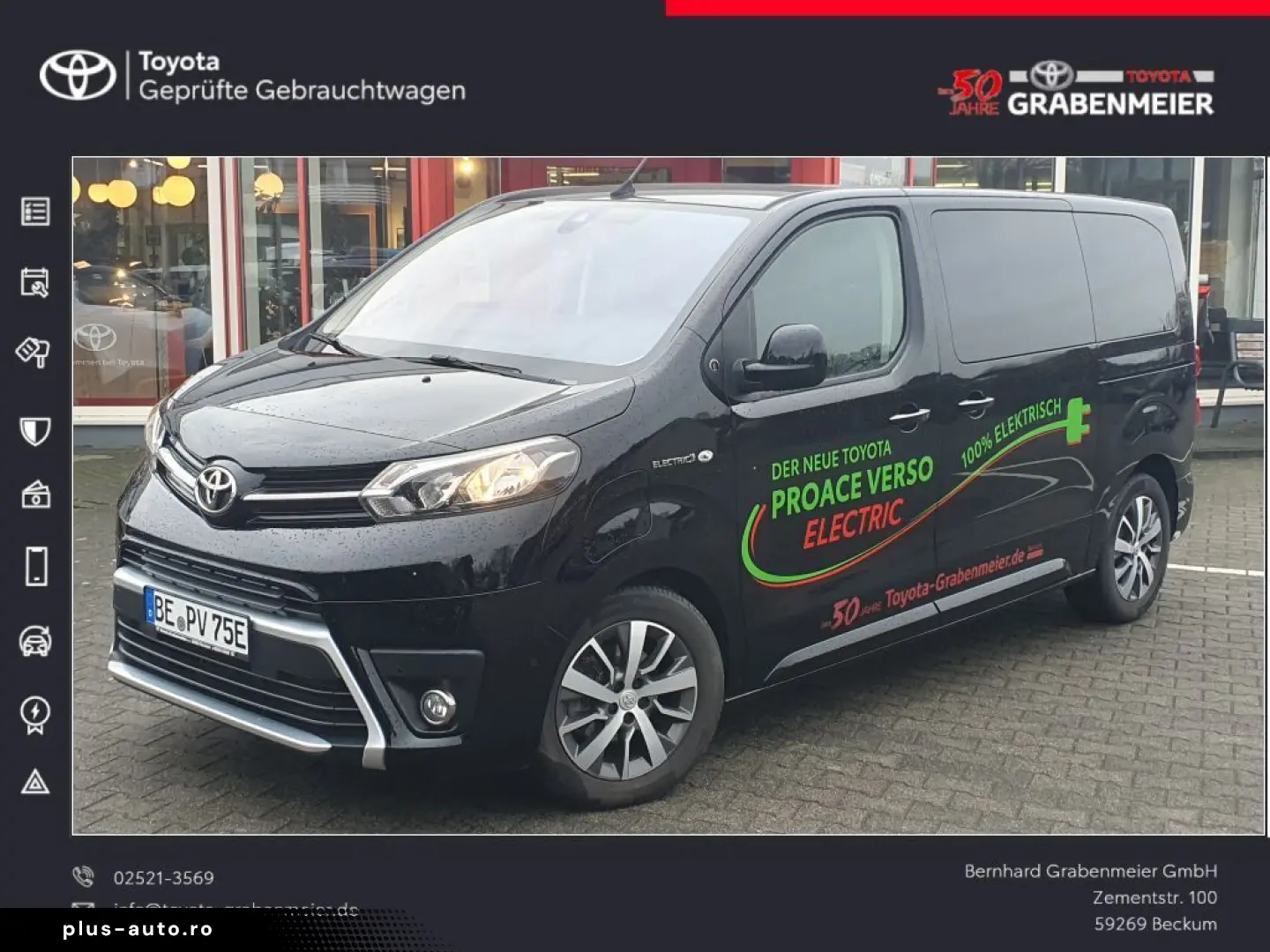 TOYOTA Proace Electric (75 kWh) L1 (8-Si.) Verso Team D