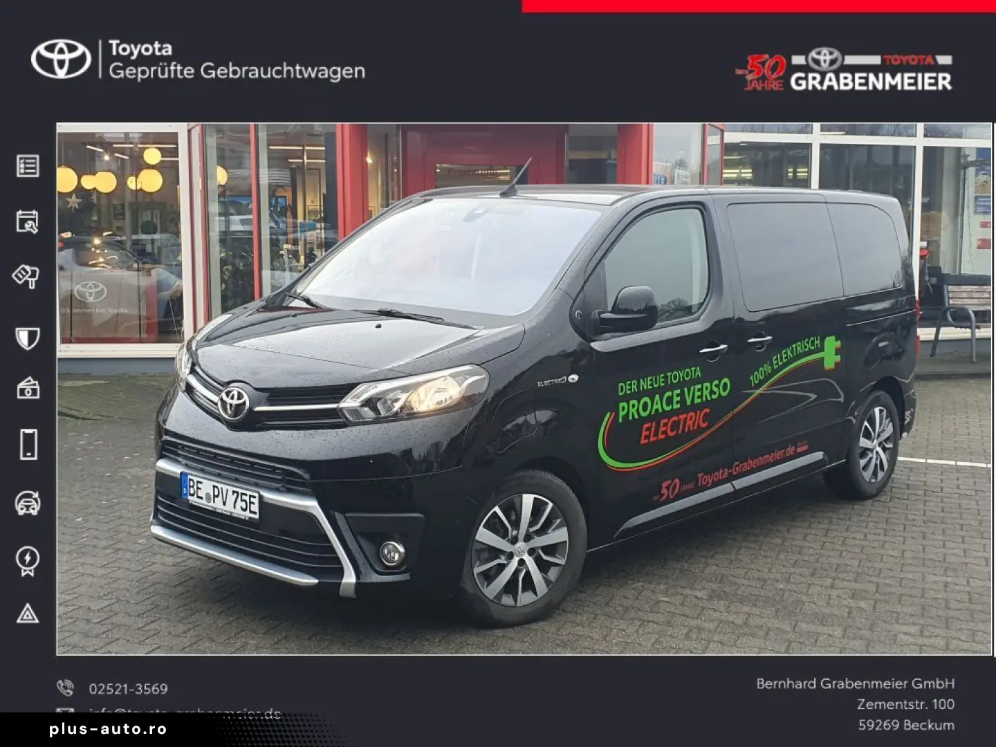 TOYOTA Proace Electric (75 kWh) L1 (8-Si.) Verso Team D