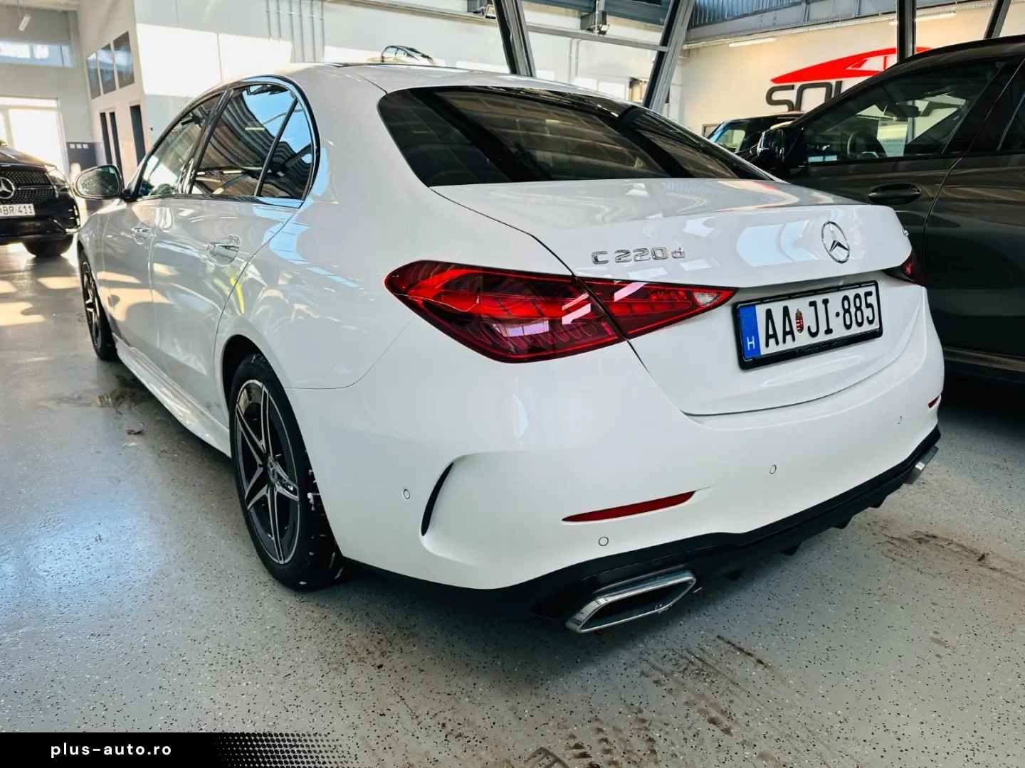 MERCEDES-BENZ C 220d 4M AMG LINE PANO ALLOY STZH MEM