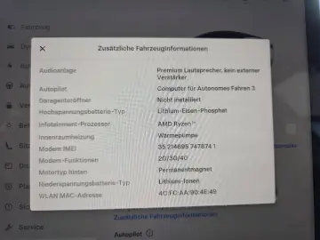 TESLA Model 3 RWD Ryzen! Baterie 95%! 60 5 kWh