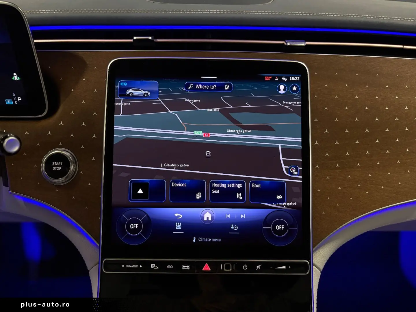 MERCEDES-BENZ EQE SUV 500 AMG 4MATIC BURM LED CARPLAY 360