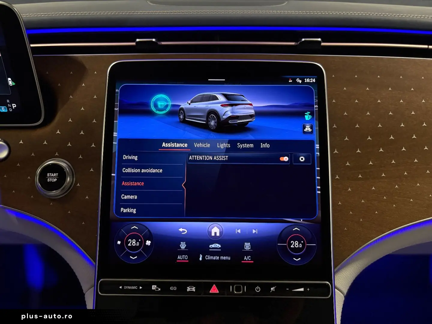 MERCEDES-BENZ EQE SUV 500 AMG 4MATIC BURM LED CARPLAY 360