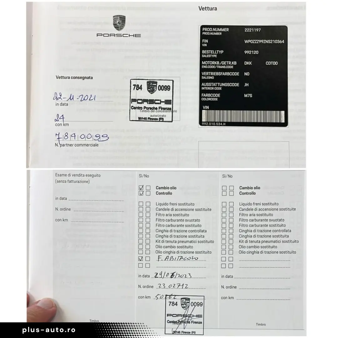 PORSCHE 992 Carrera S SportChrono BOSE KAM. PANO KEYLESS