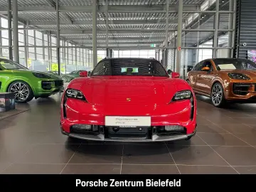 PORSCHE Taycan Turbo S Cross Turismo Karminrot BOSE LED