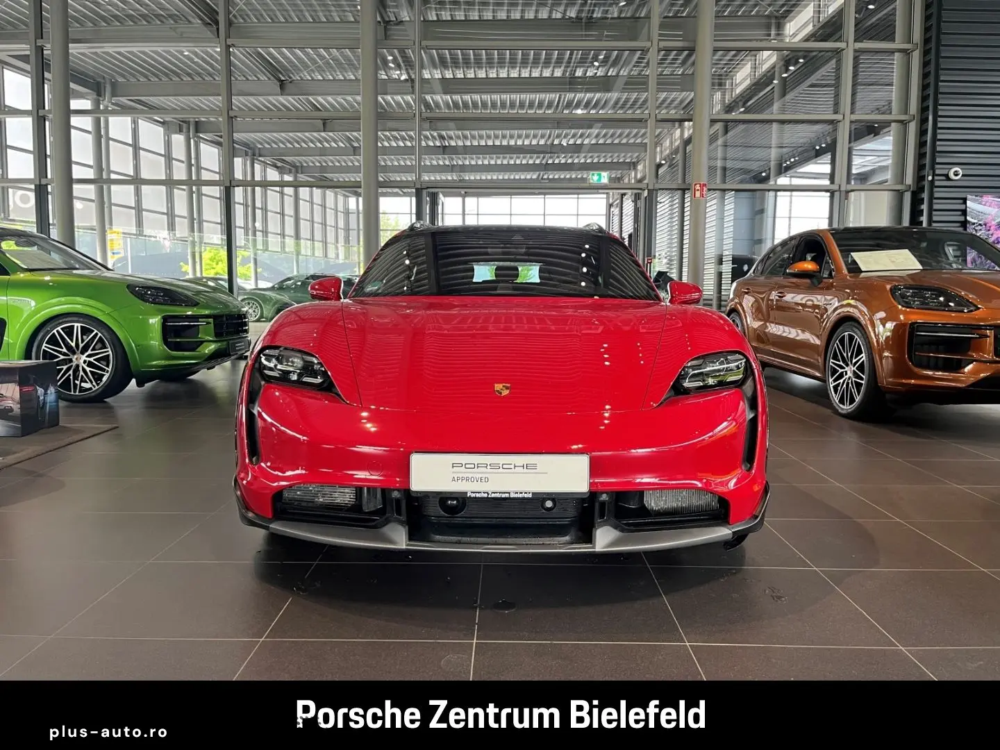 PORSCHE Taycan Turbo S Cross Turismo Karminrot BOSE LED