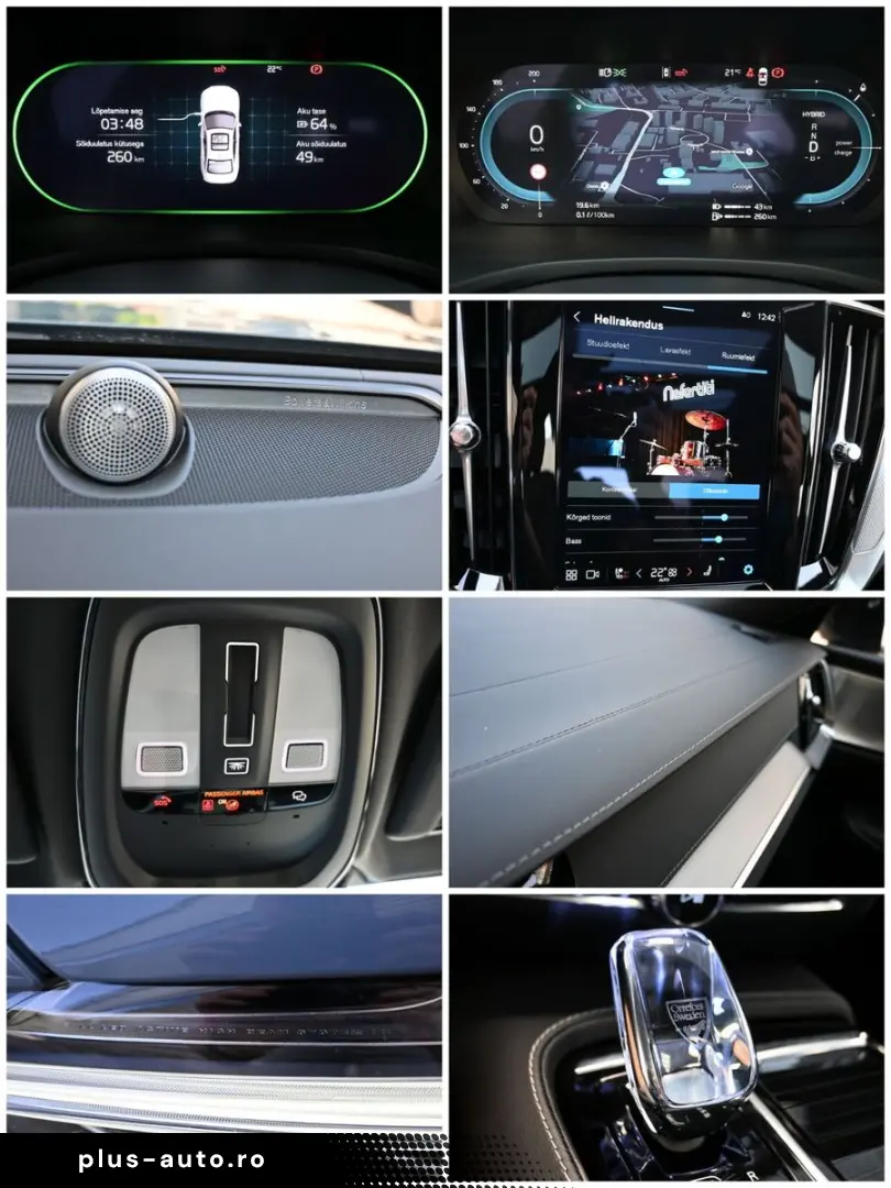 VOLVO AWD T8 B&W HUD PANO 360C Ultimate Dark