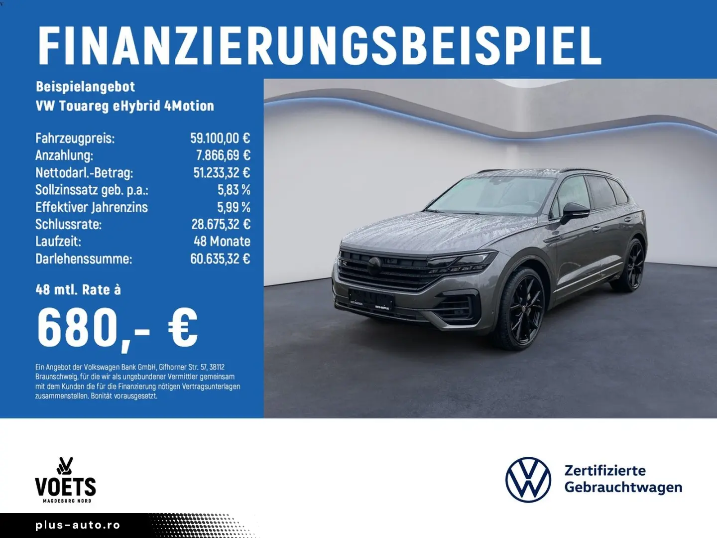 VW Touareg eHybrid 4Motion R MATRIX AHK PANO HUD