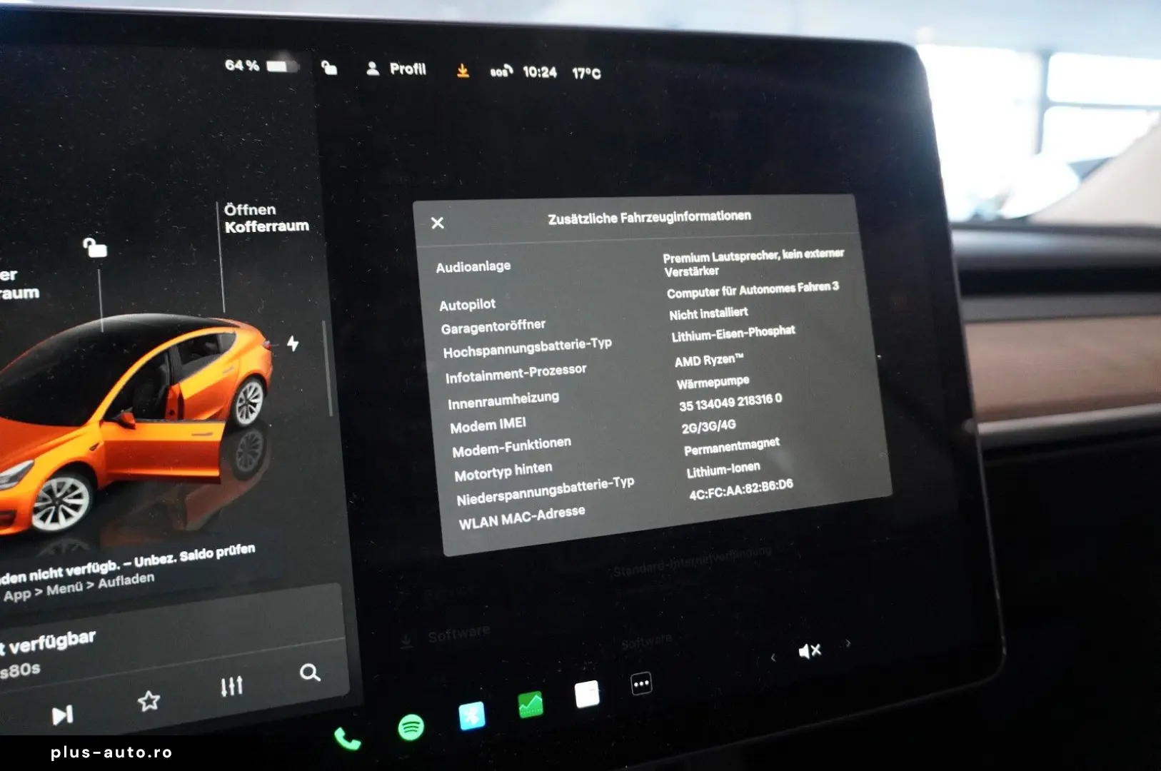 TESLA Model 3 Standard Range NAVI KAMERA SH WÄRMEPUMPE