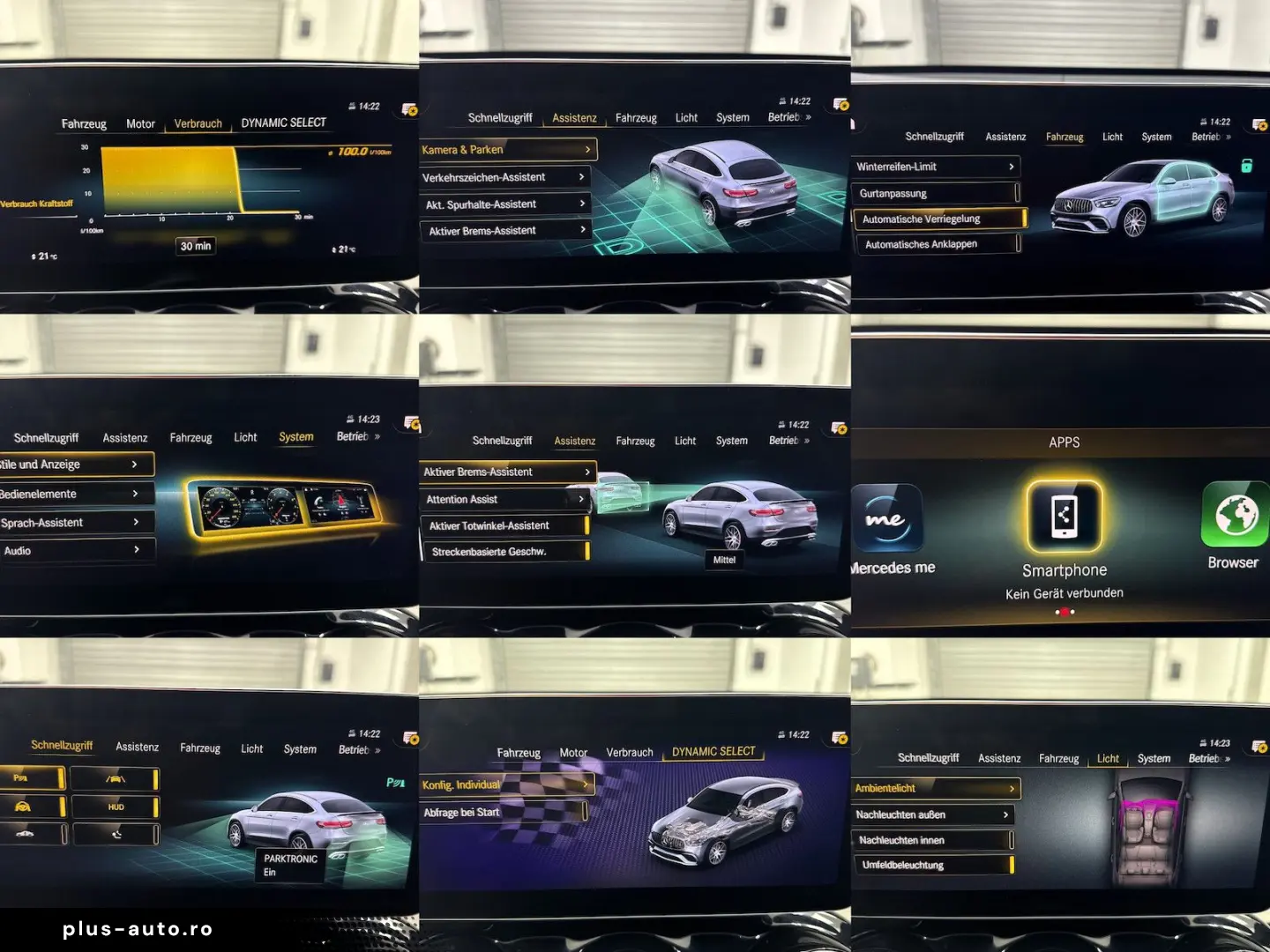 MERCEDES-BENZ GLC 63 AMG 4M Coupé Night Perf. Sitze &hellip;