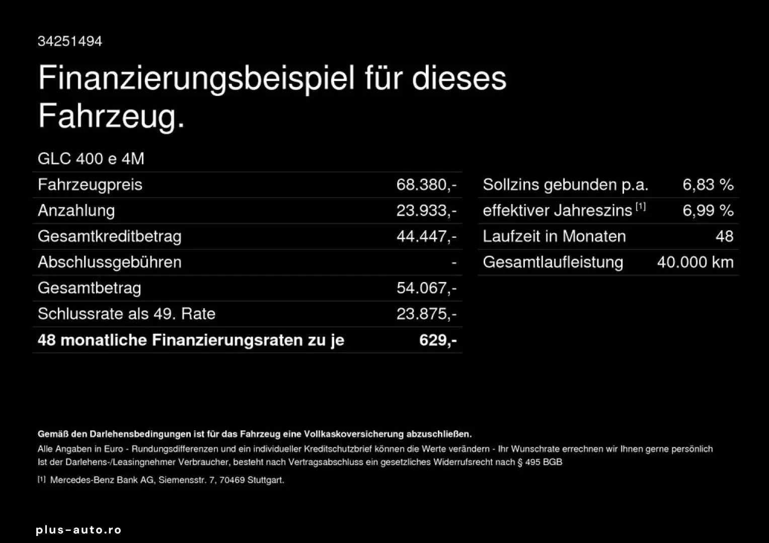 MERCEDES-BENZ GLC 400 e 4M AMG Panorama Multikontursitze AHK