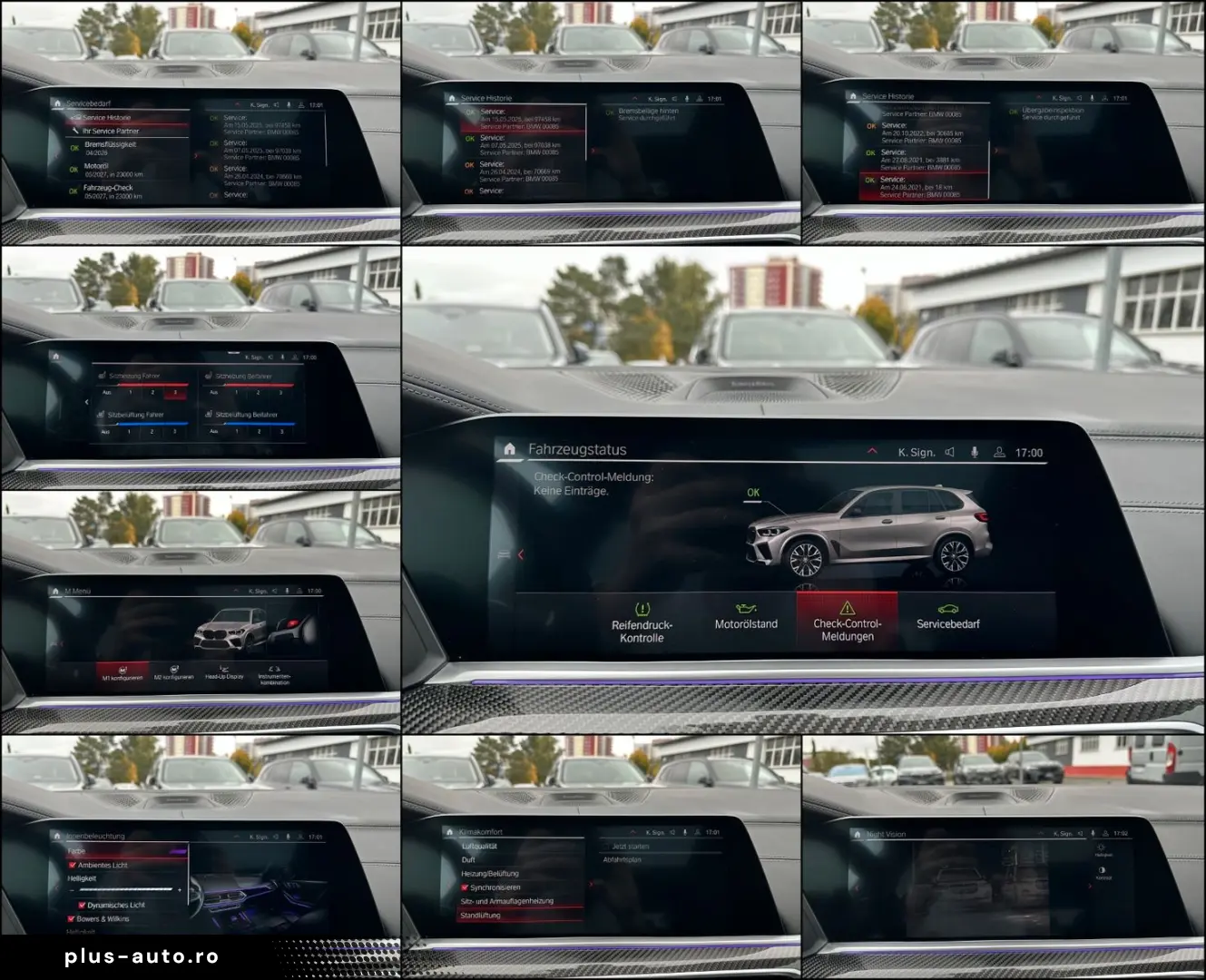 BMW X5 M Competition Pano-Sky B&W Carbon TV Massage