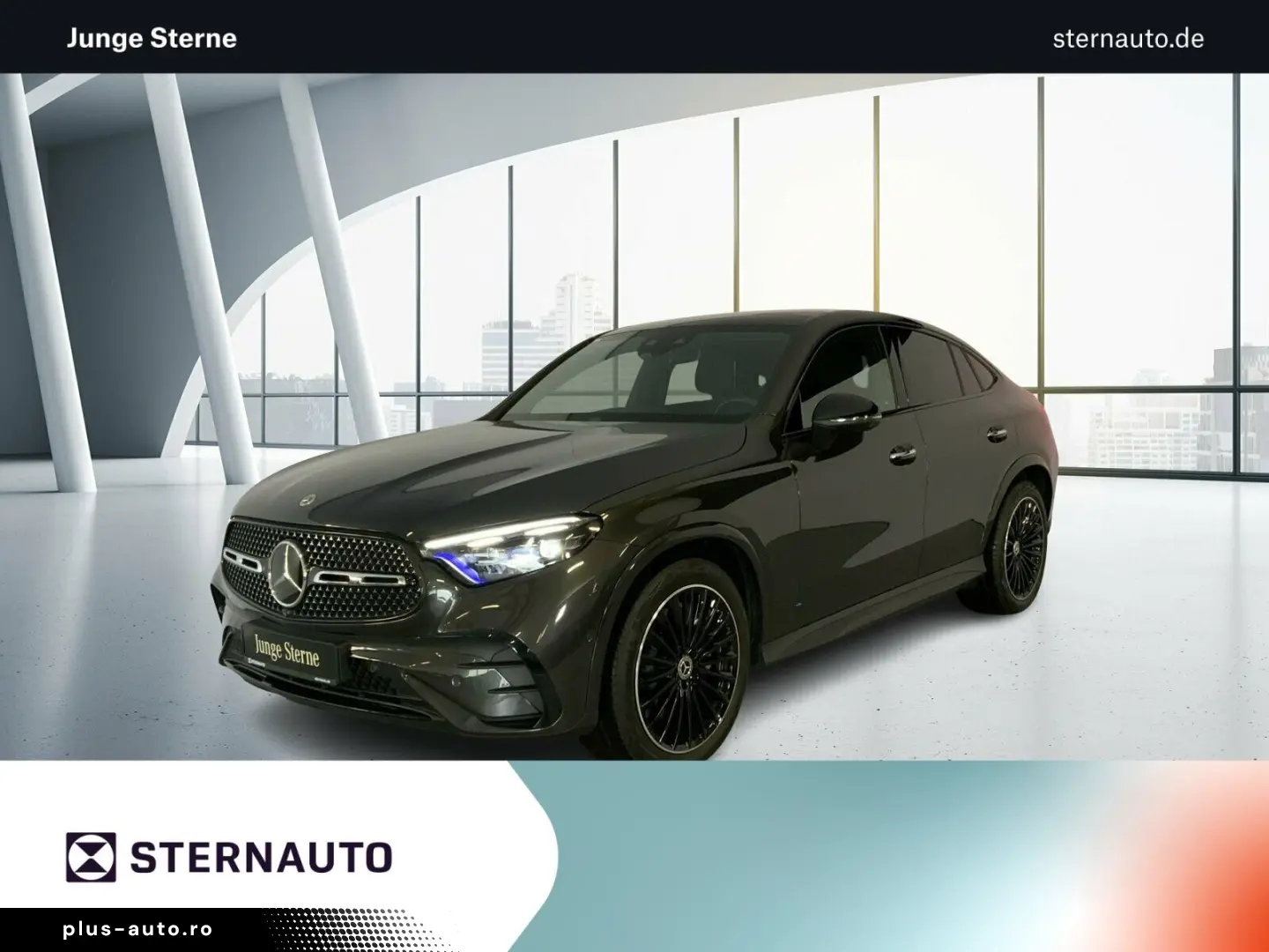 MERCEDES-BENZ GLC 200 4M Coupé AMG Night Pano HUD AHK DISTRO