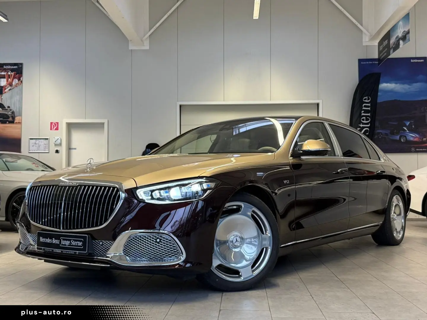 MERCEDES-BENZ S 680 Maybach TWO TONE RED GOLD 4 SEAT