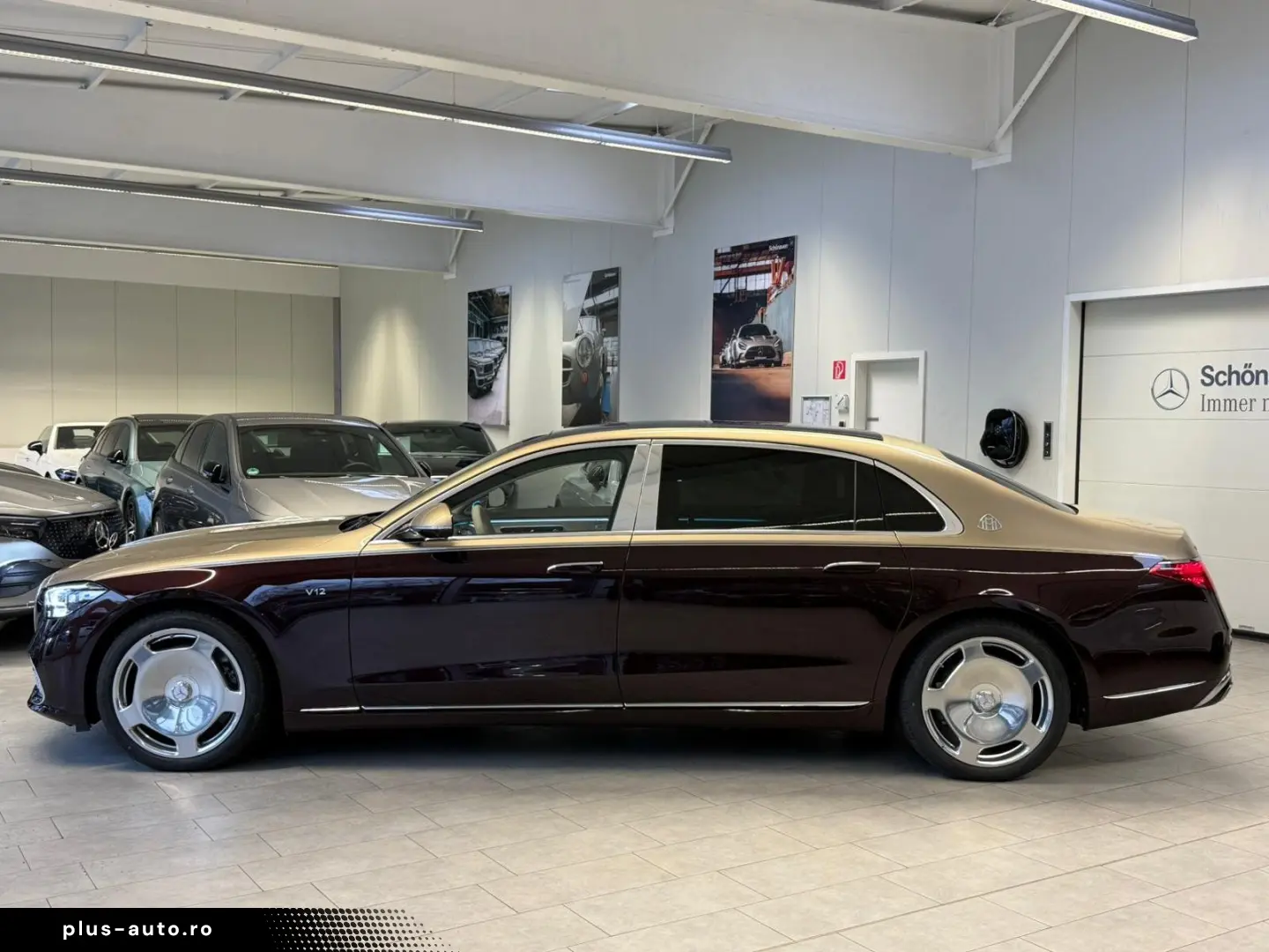 MERCEDES-BENZ S 680 Maybach TWO TONE RED GOLD 4 SEAT