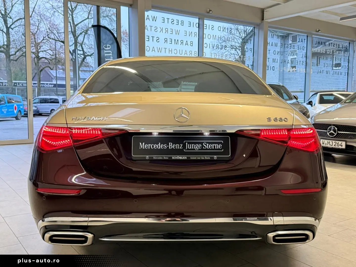 MERCEDES-BENZ S 680 Maybach TWO TONE RED GOLD 4 SEAT
