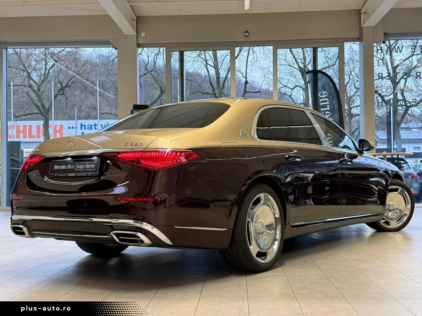 MERCEDES-BENZ S 680 Maybach TWO TONE RED GOLD 4 SEAT