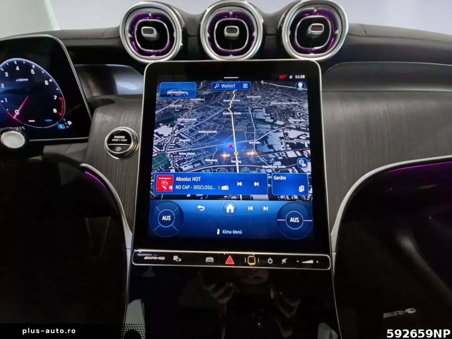 MERCEDES-BENZ GLC 43 AMG 4M Coupé Pano 360  AHK Burm Digital