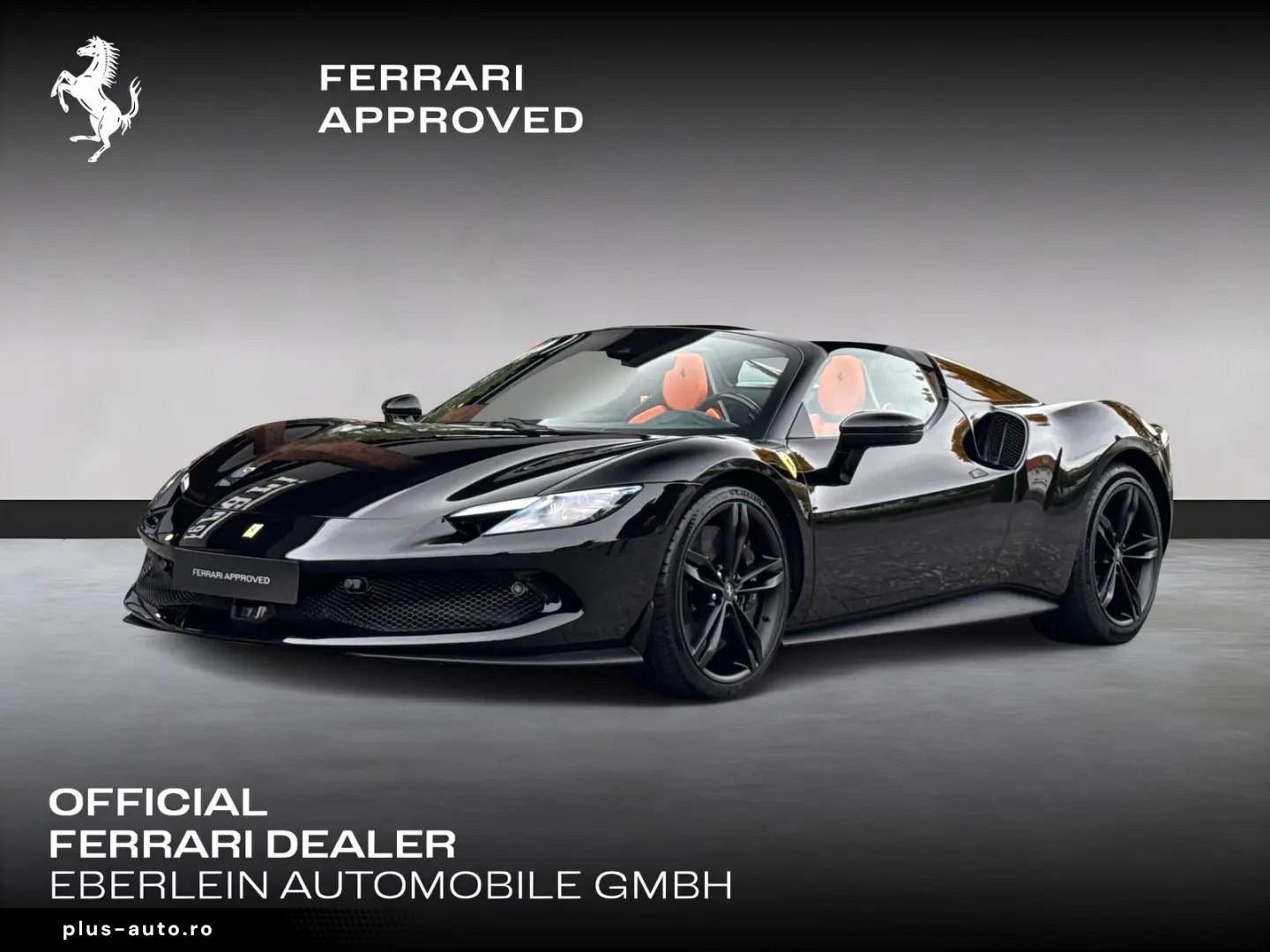 FERRARI 296 GTS  Embleme Navi PDC Klima Leder