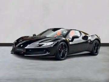 FERRARI 296 GTS  Embleme Navi PDC Klima Leder