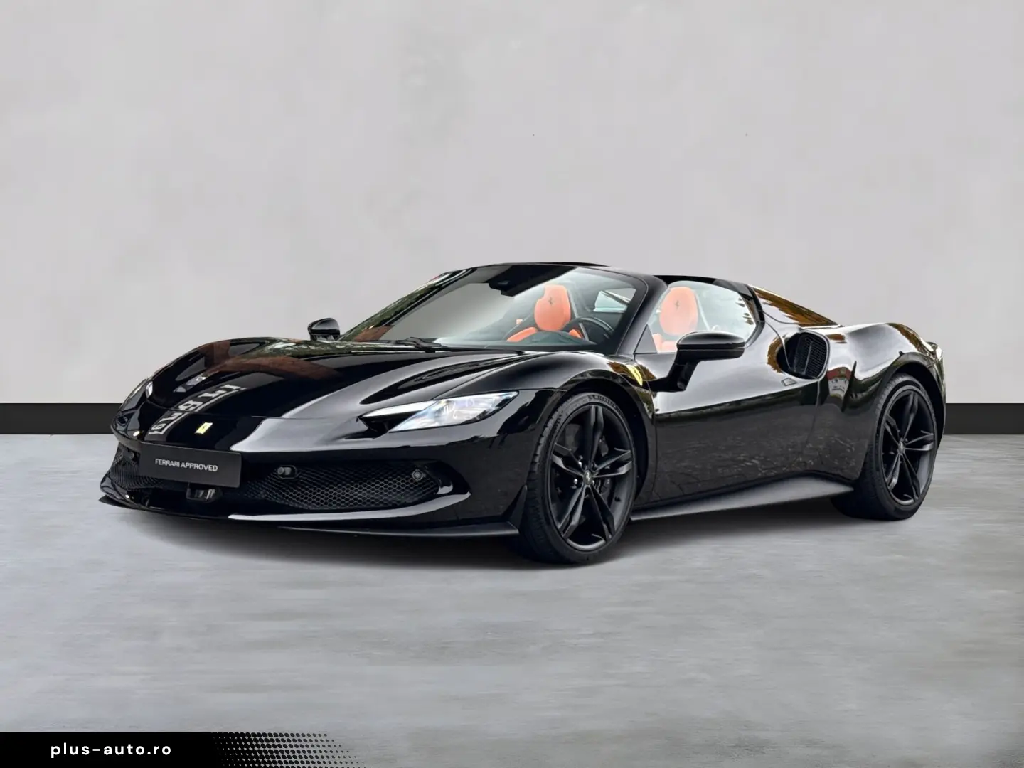 FERRARI 296 GTS  Embleme Navi PDC Klima Leder