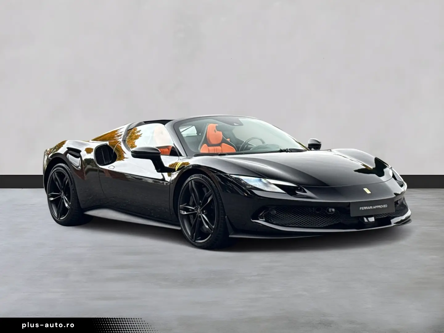 FERRARI 296 GTS  Embleme Navi PDC Klima Leder