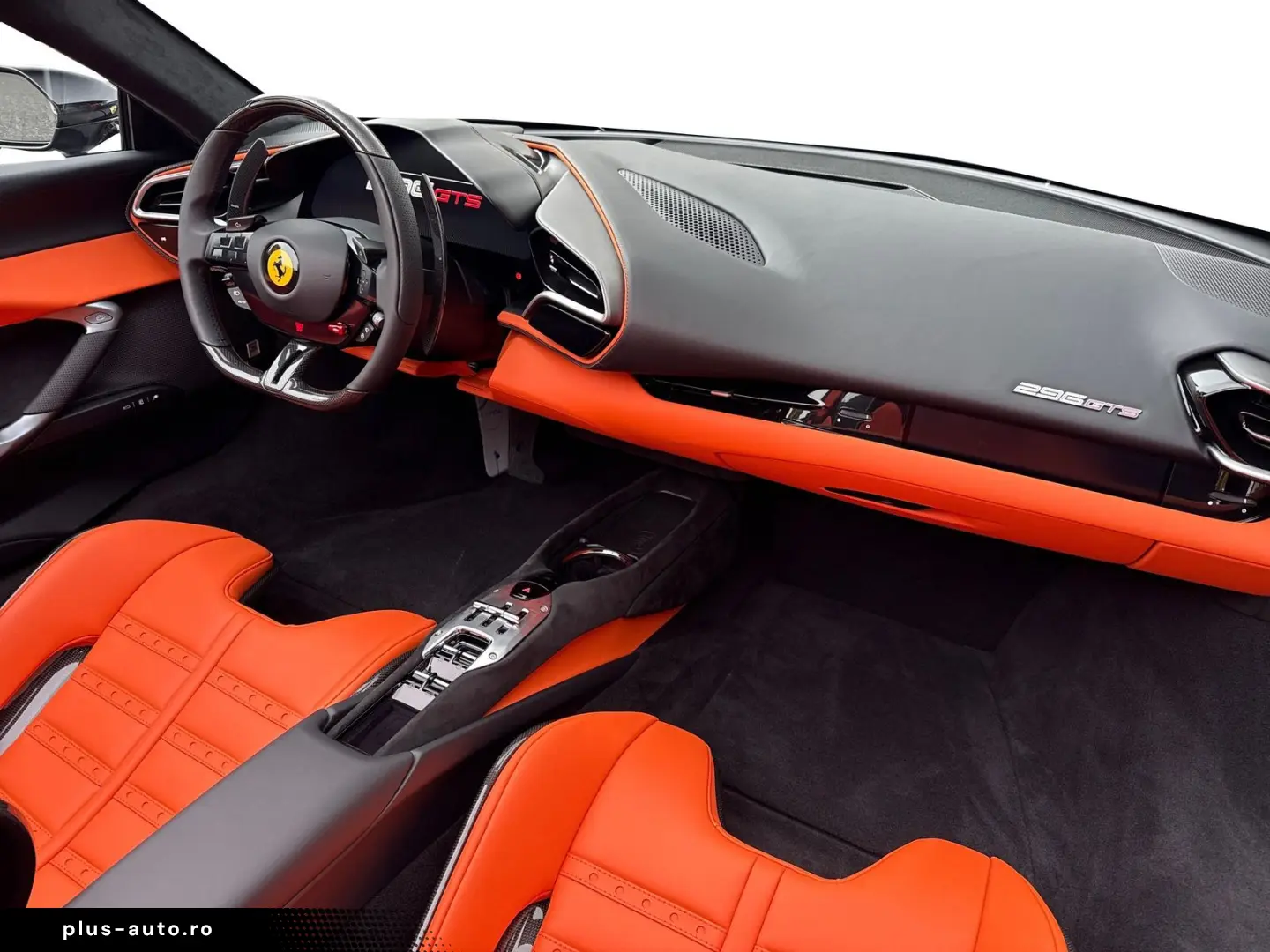 FERRARI 296 GTS  Embleme Navi PDC Klima Leder