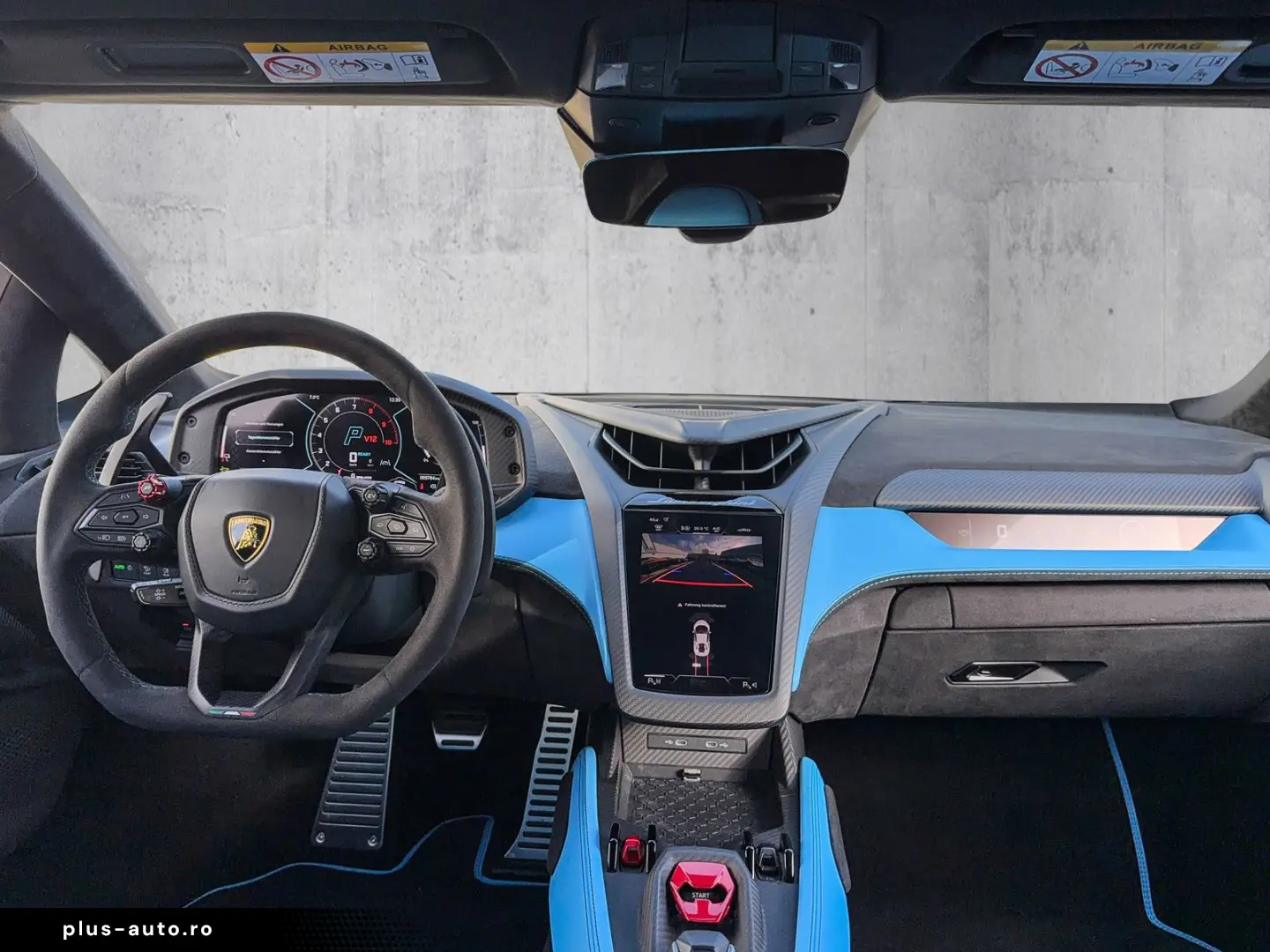 LAMBORGHINI Revuelto Blu Cepheus  Lower&Upper Carbon Exterio