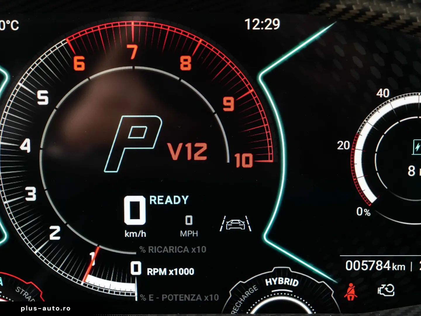 LAMBORGHINI Revuelto Blu Cepheus  Lower&Upper Carbon Exterio