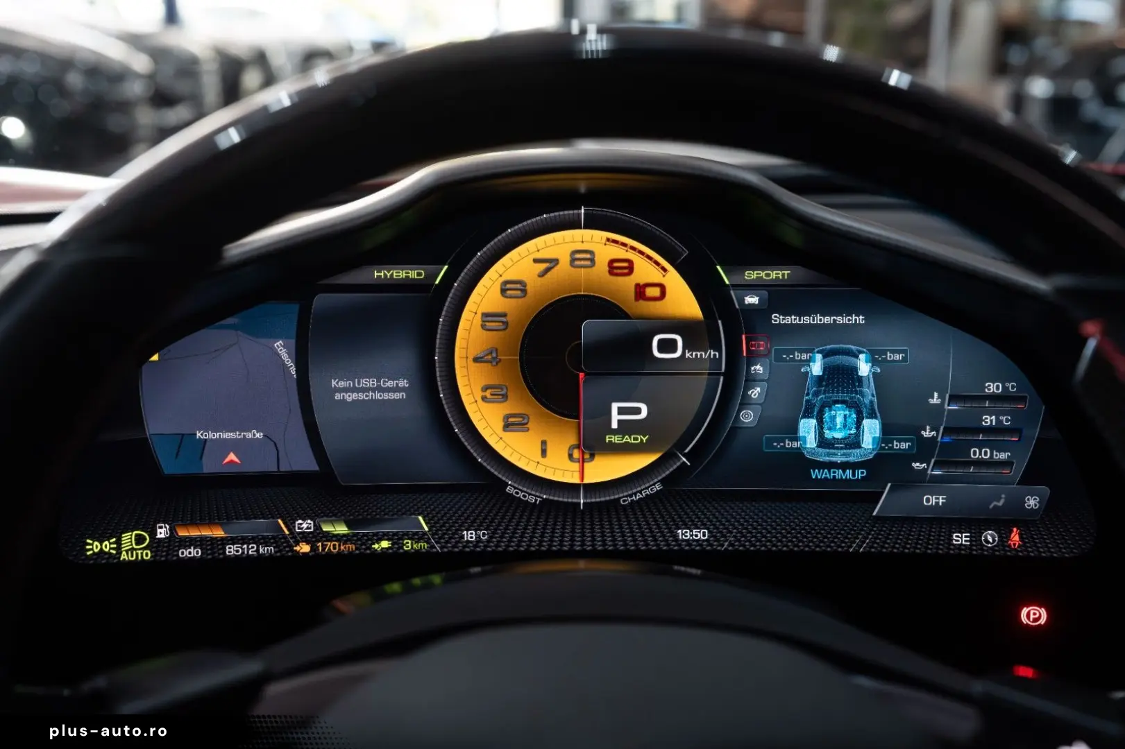 FERRARI 296 GTB RACING-SEATS CARBON-LED LIFT 360 KAM