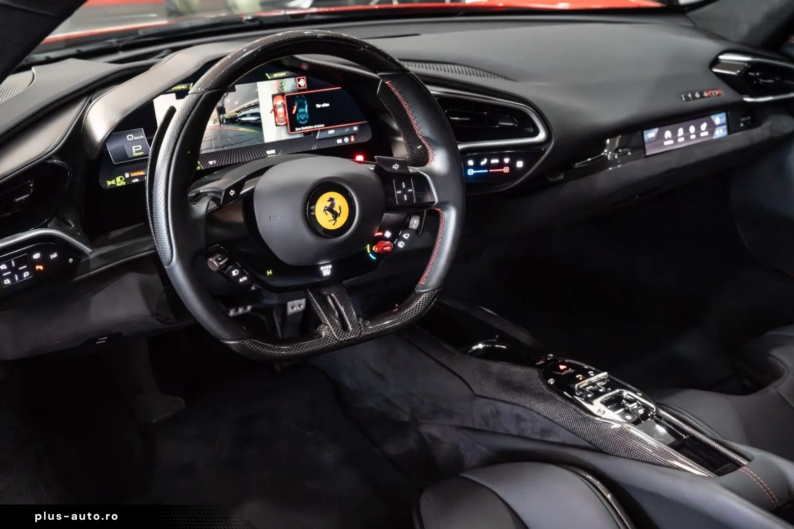 FERRARI 296 GTB RACING-SEATS CARBON-LED LIFT 360 KAM