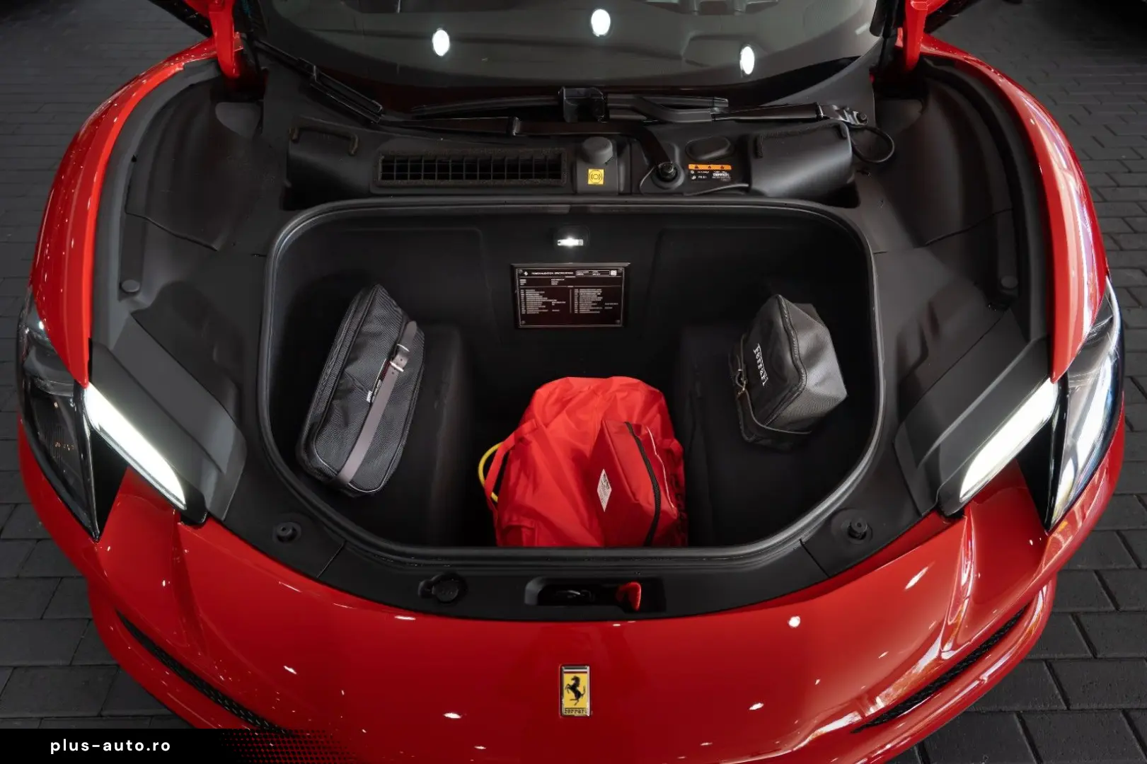 FERRARI 296 GTB RACING-SEATS CARBON-LED LIFT 360 KAM